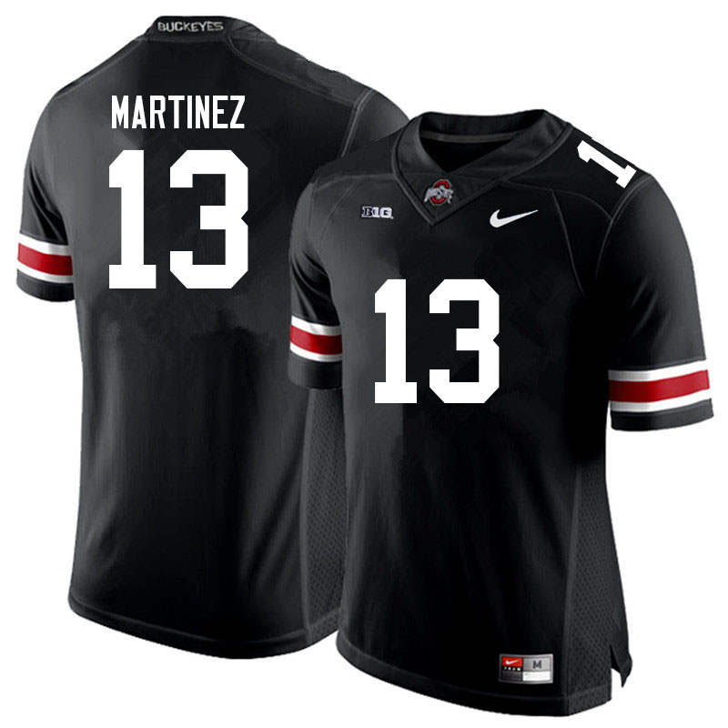 Men #13 Cameron Martinez Ohio State Buckeyes College Football Jerseys Sale-Black